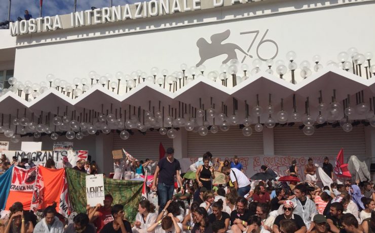 Attivisti a Venezia 76