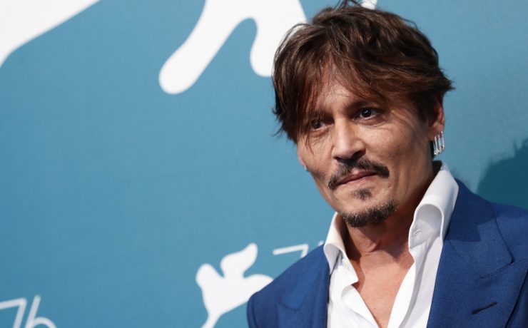 Johnny Depp a Venezia 76