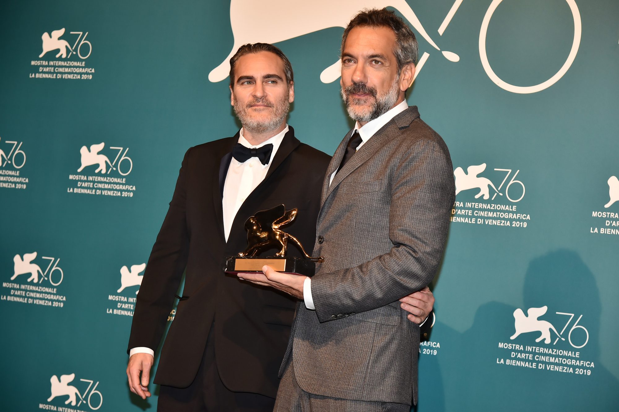 Joaquin Phoenix e Todd Phillips col Leone d'oro a Venezia 76