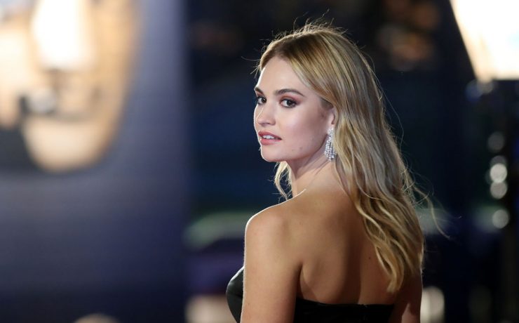 Lily James vita privata