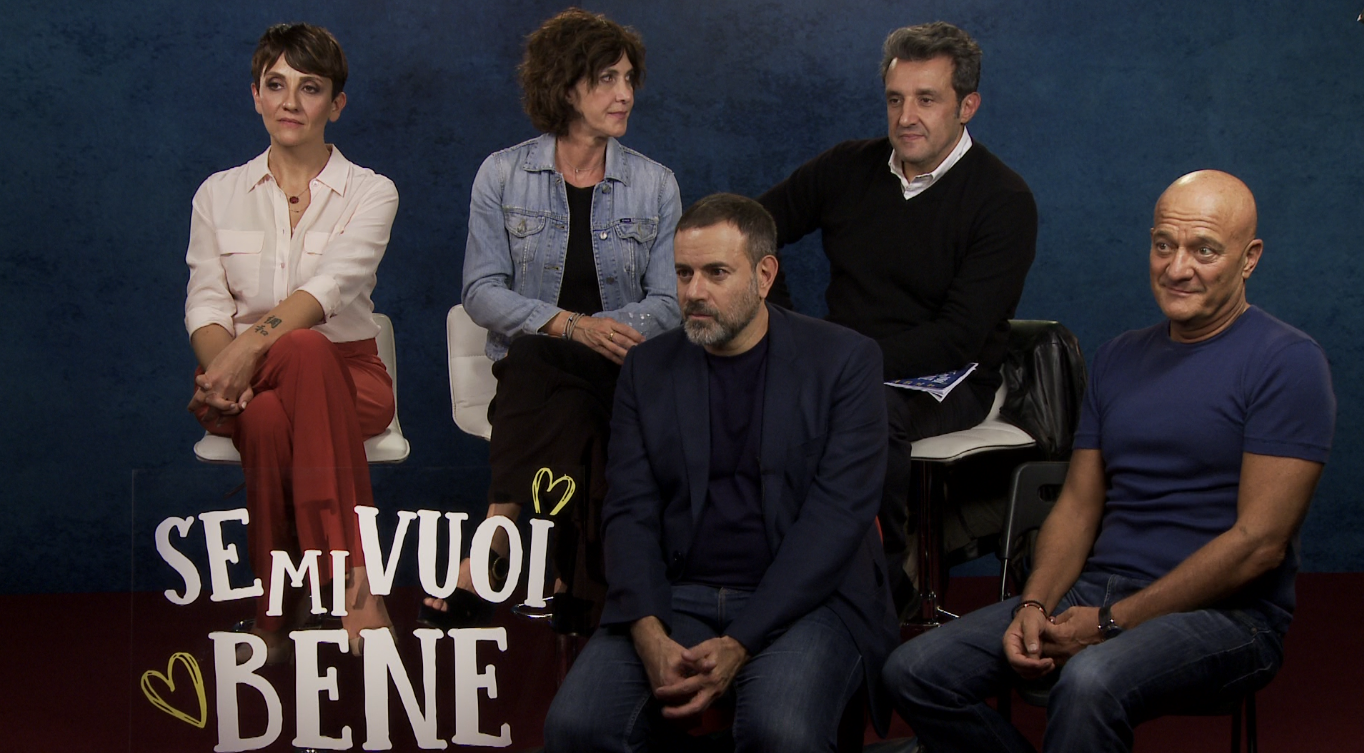 Se mi vuoi bene: videointervista al cast