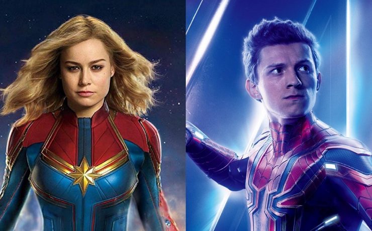 Captain Marvel e Spider-Man