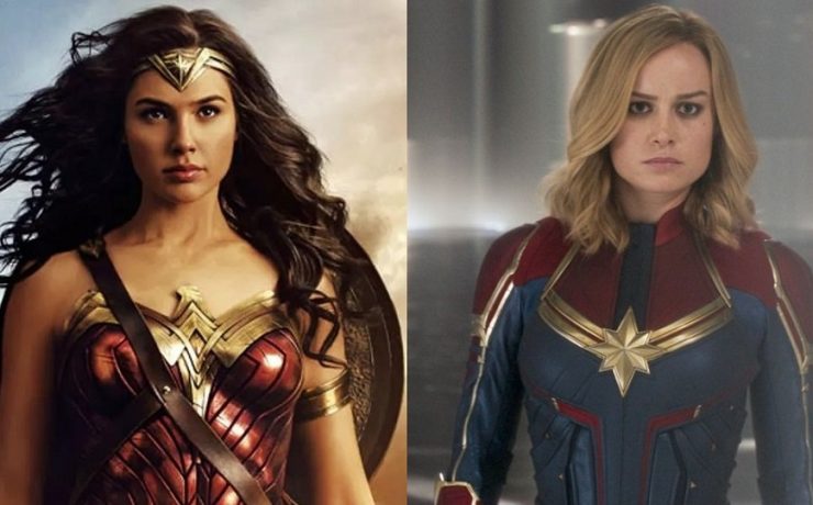 Wonder Woman e Captain Marvel