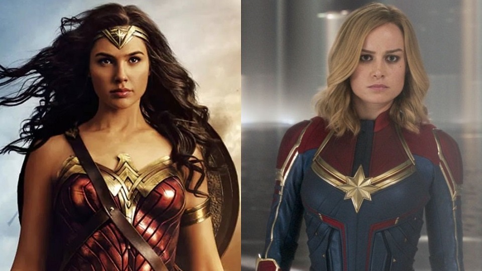 Wonder Woman e Captain Marvel