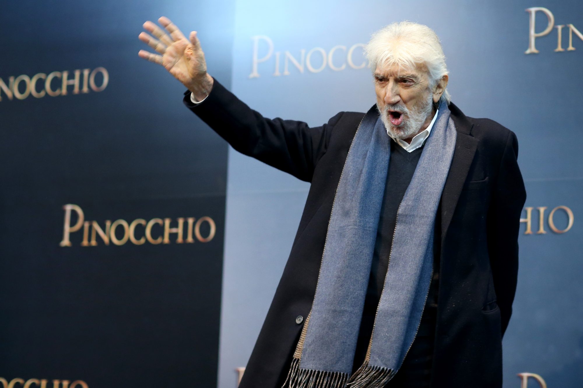 Gigi Proietti - photocall Pinocchio