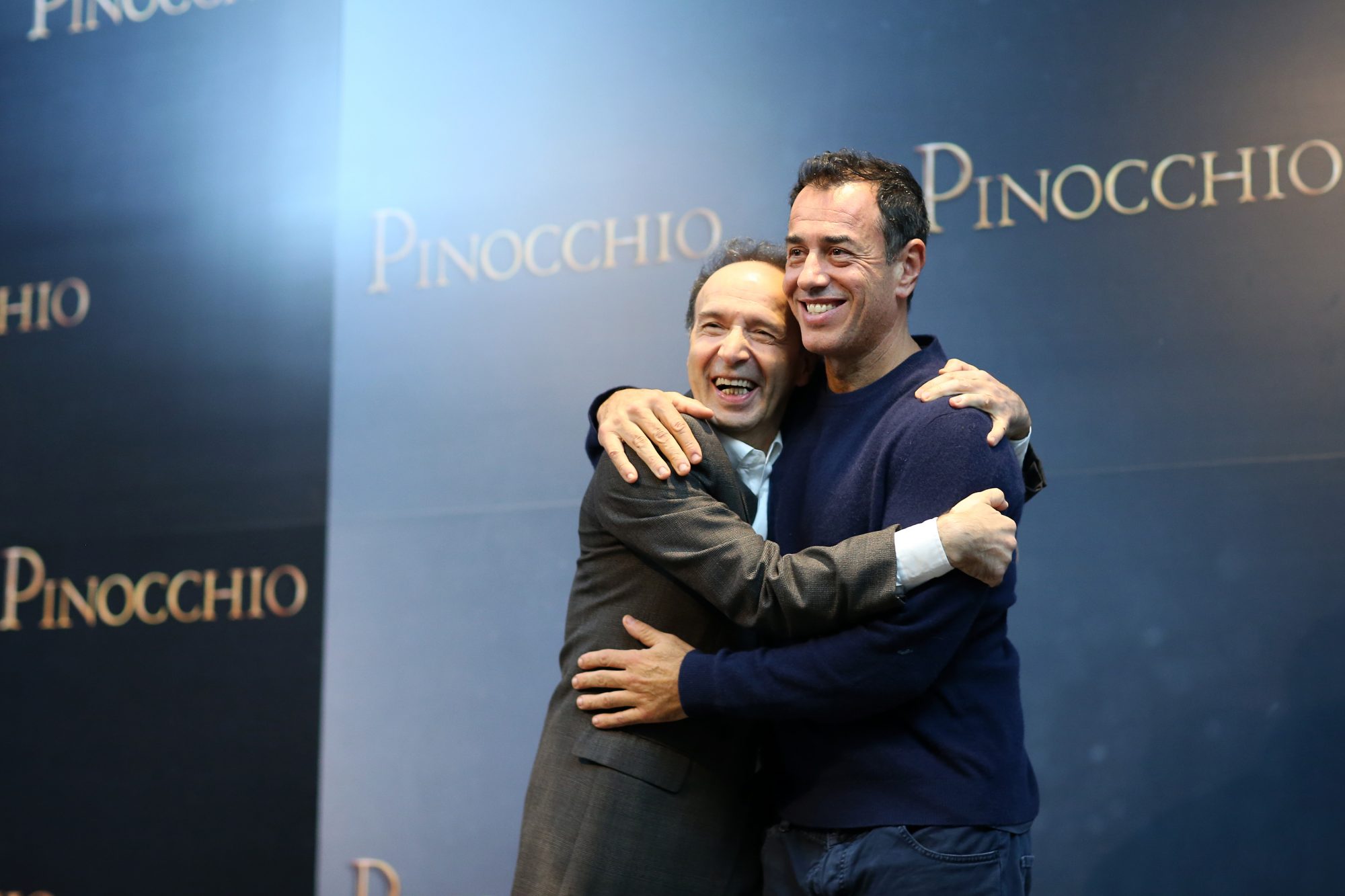 Roberto Benigni e Matteo Garrone - photocall