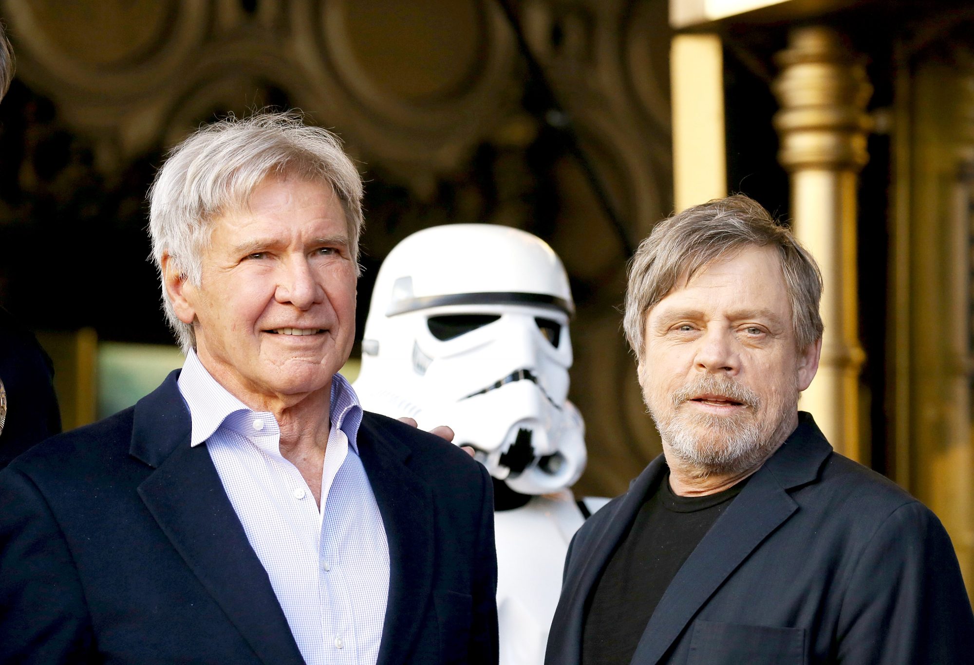 Harrison Ford e Mark Hamill sulla Hollywood Walk of Fame