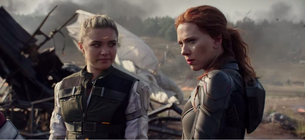 Florence Pugh Scarlett Johansson Black Widow