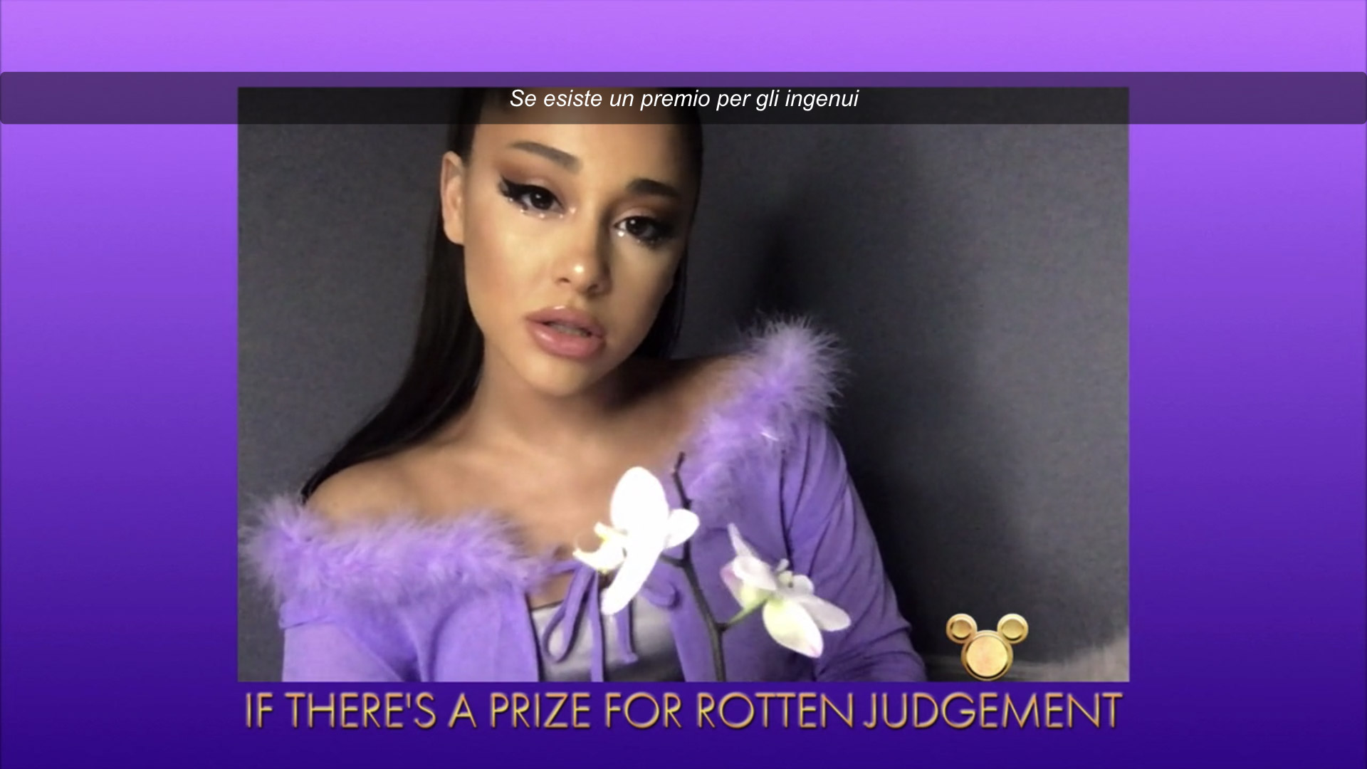 canzoni disney singalong ariana grande