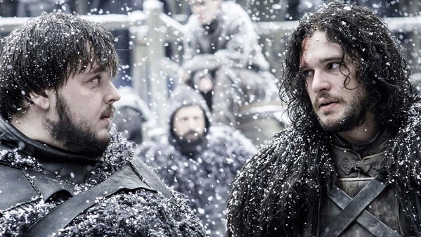 il trono di spade jon snow e i suoi alleati nella barriera