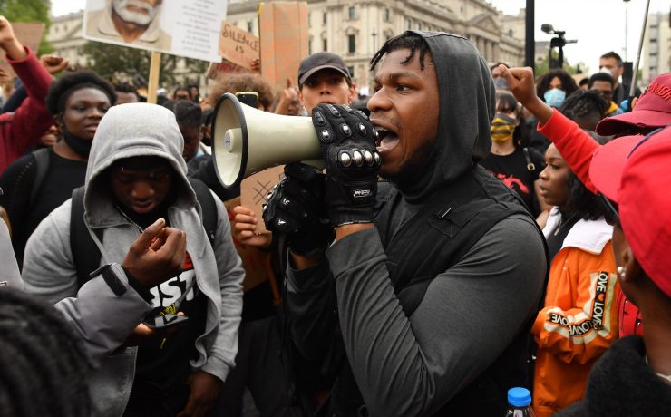 john boyega hyde park black lives matter