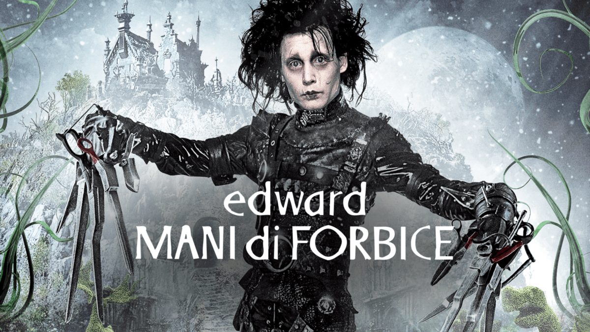 johnny depp su disney plus edward mani di forbice