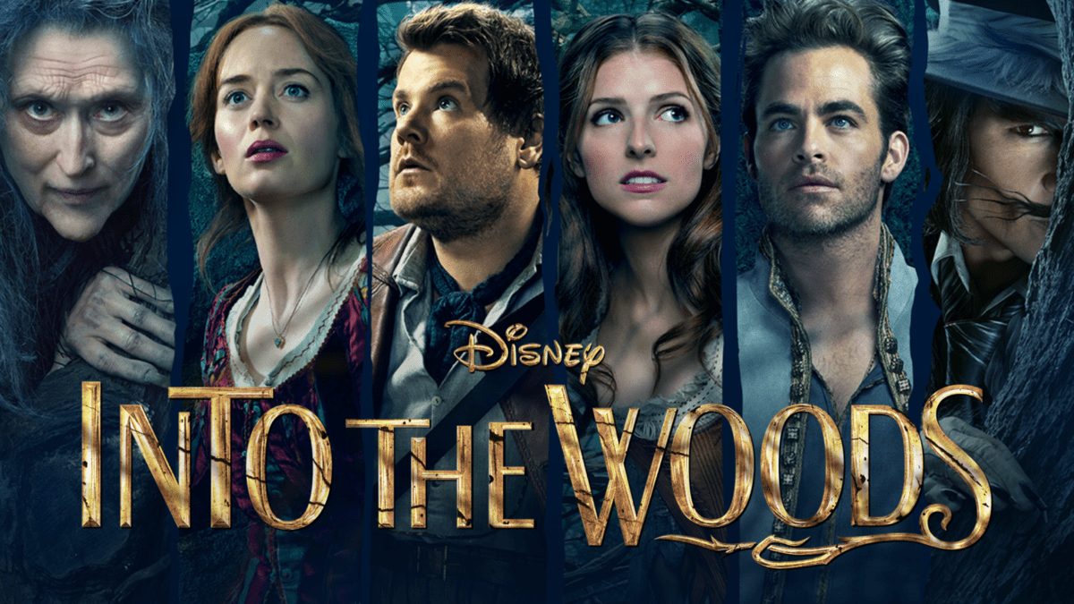 johnny depp su disney plus into the woods