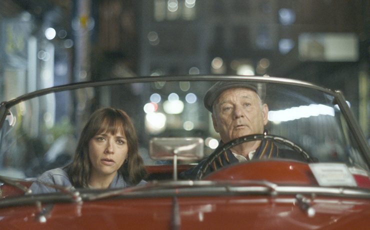 Bill Murray e Rashida Jones in On the Rocks di Sofia Coppola