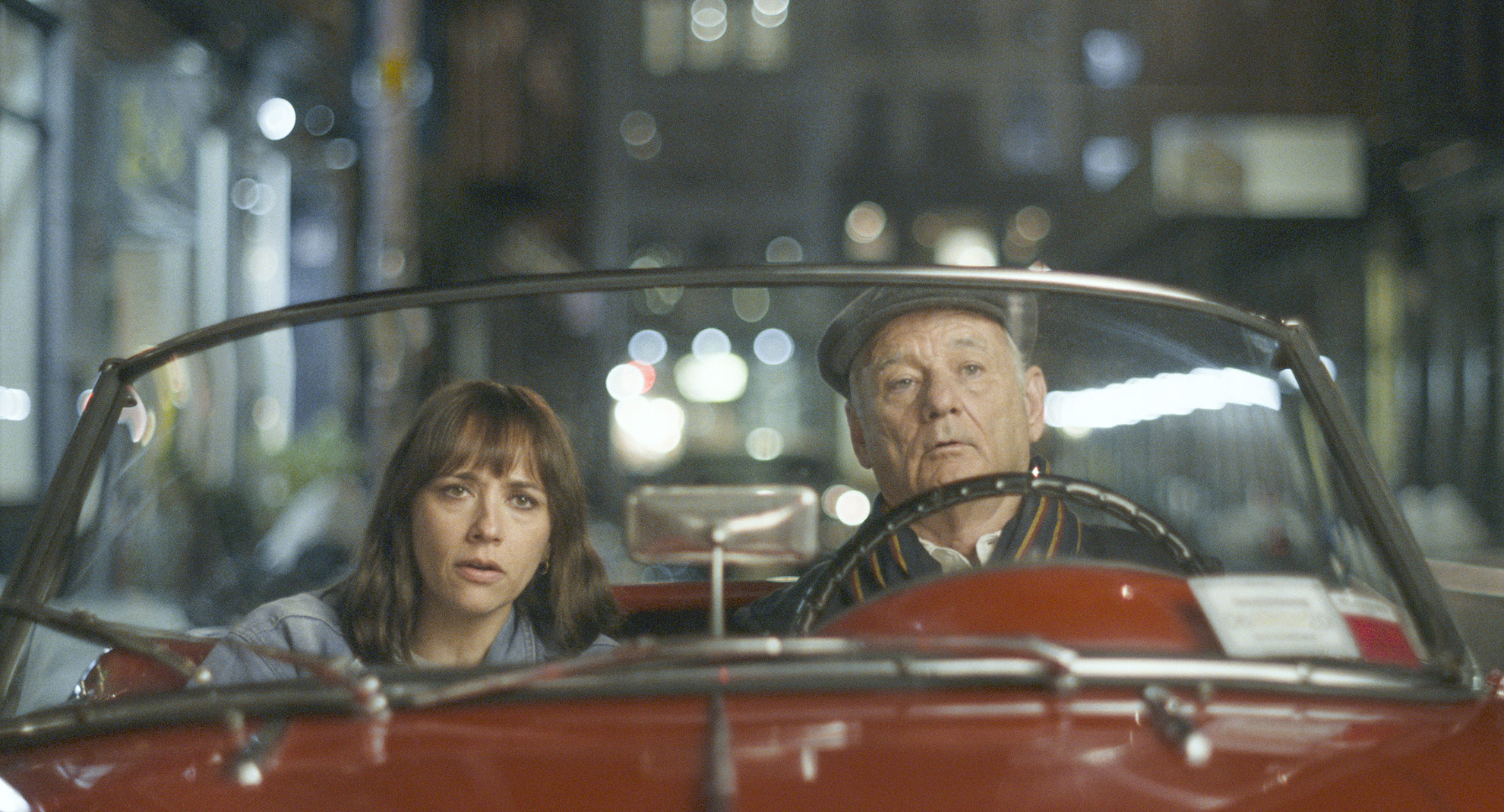 Bill Murray e Rashida Jones in On the Rocks di Sofia Coppola