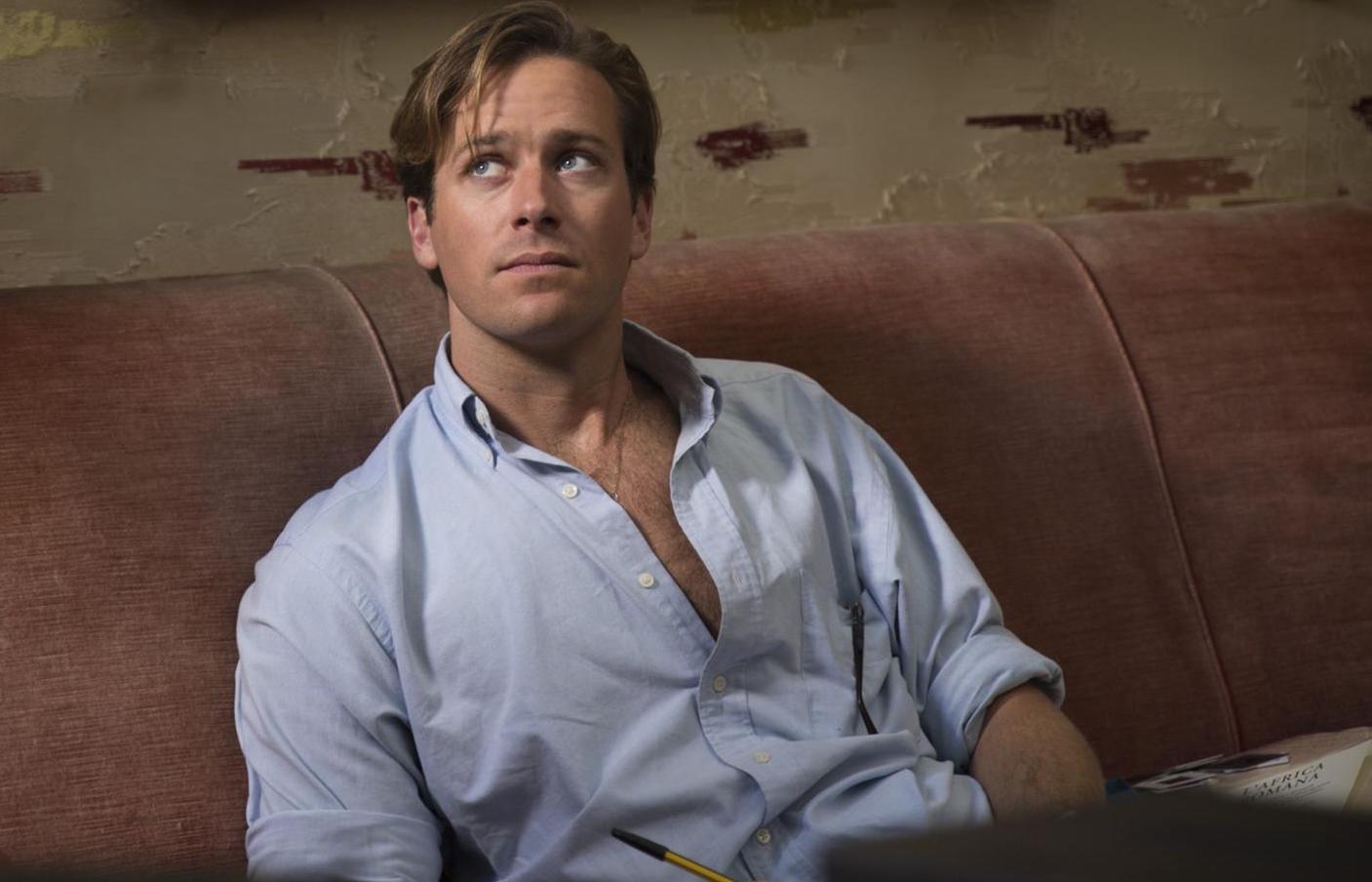 Armie Hammer in Chiamami col tuo nome