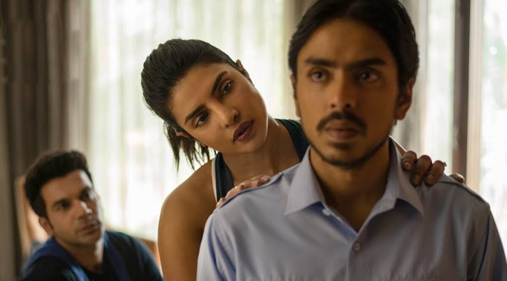 Un'immagine di Priyanka Chopra in La tigre bianca, ora su Netflix