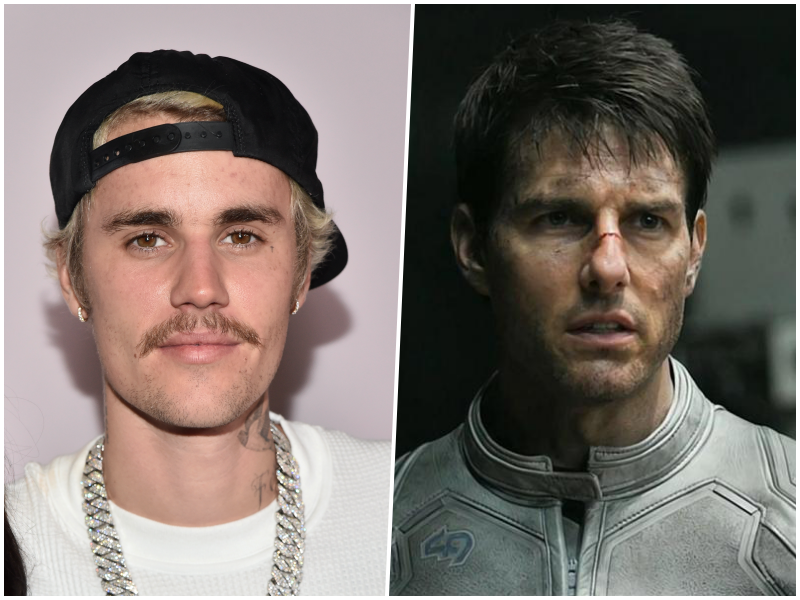 Justin Bieber Tom Cruise