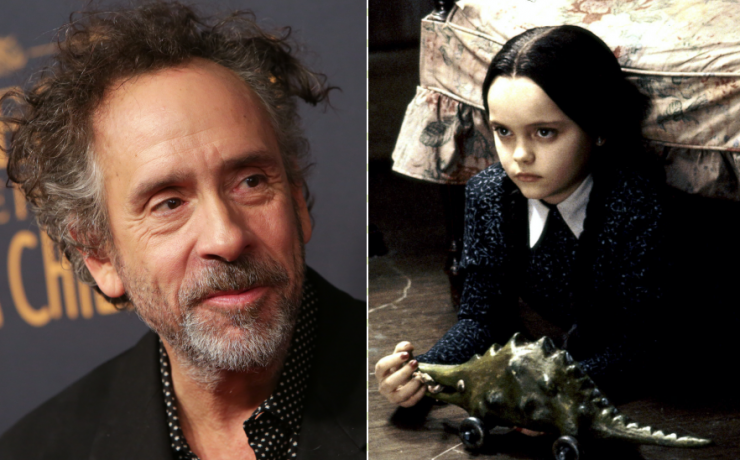 Tim Burton Wednesday Netflix