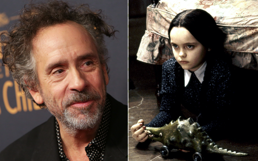 Tim Burton Wednesday Netflix