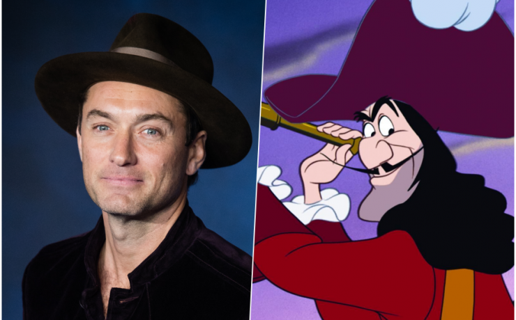 Capitan Uncino Jude Law Peter Pan