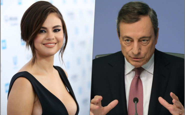 Selena Gomez Mario Draghi