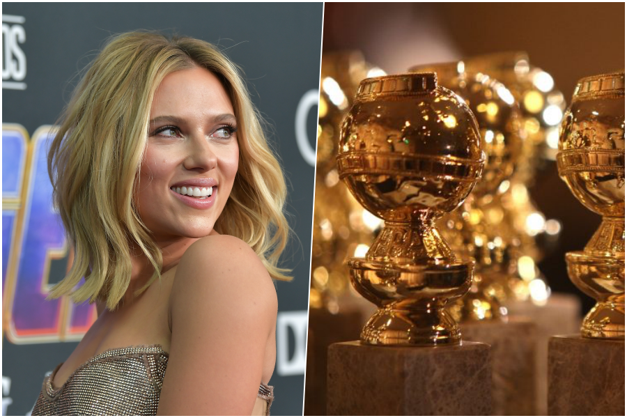 Scarlett Johansson Golden Globes