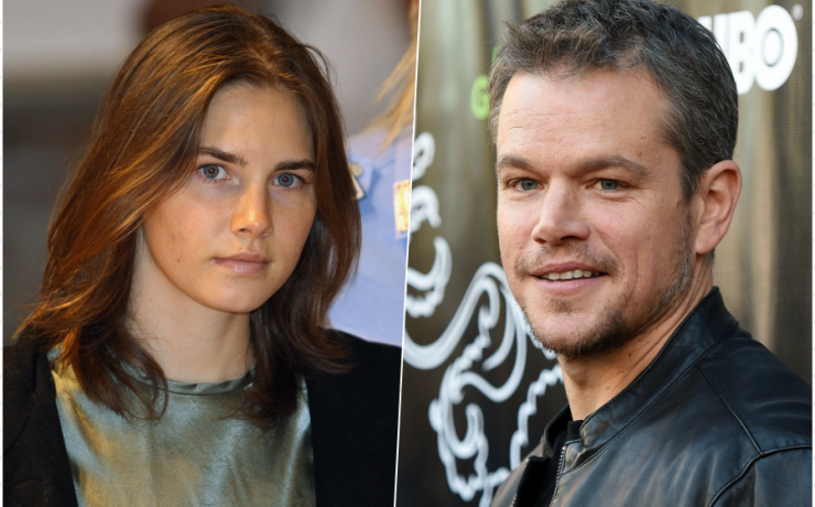 Amanda Knox Matt Damon