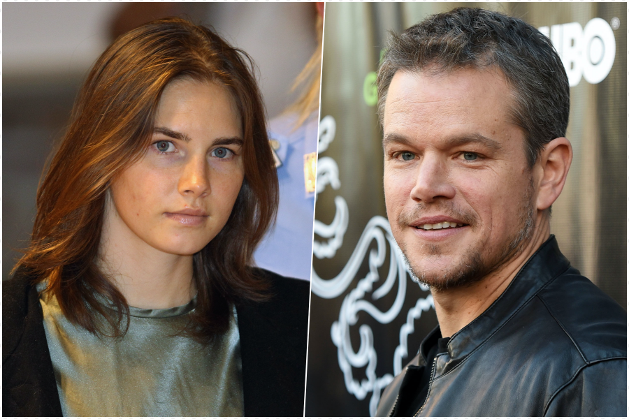 Amanda Knox Matt Damon