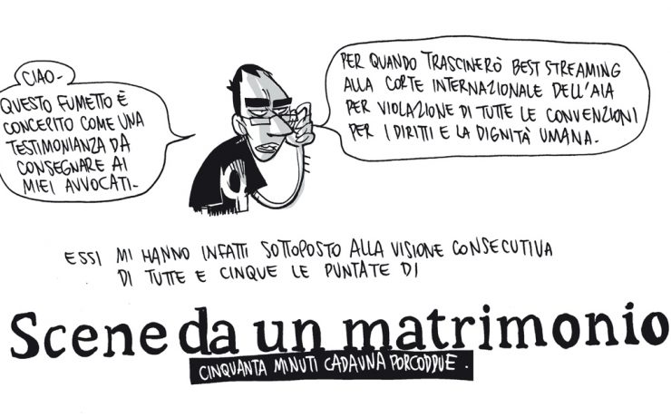 Scene da un matrimonio Zerocalcare