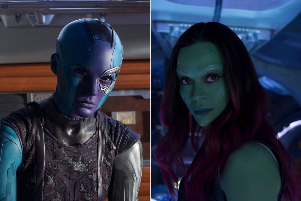 MCU teorie Nebula Gamora