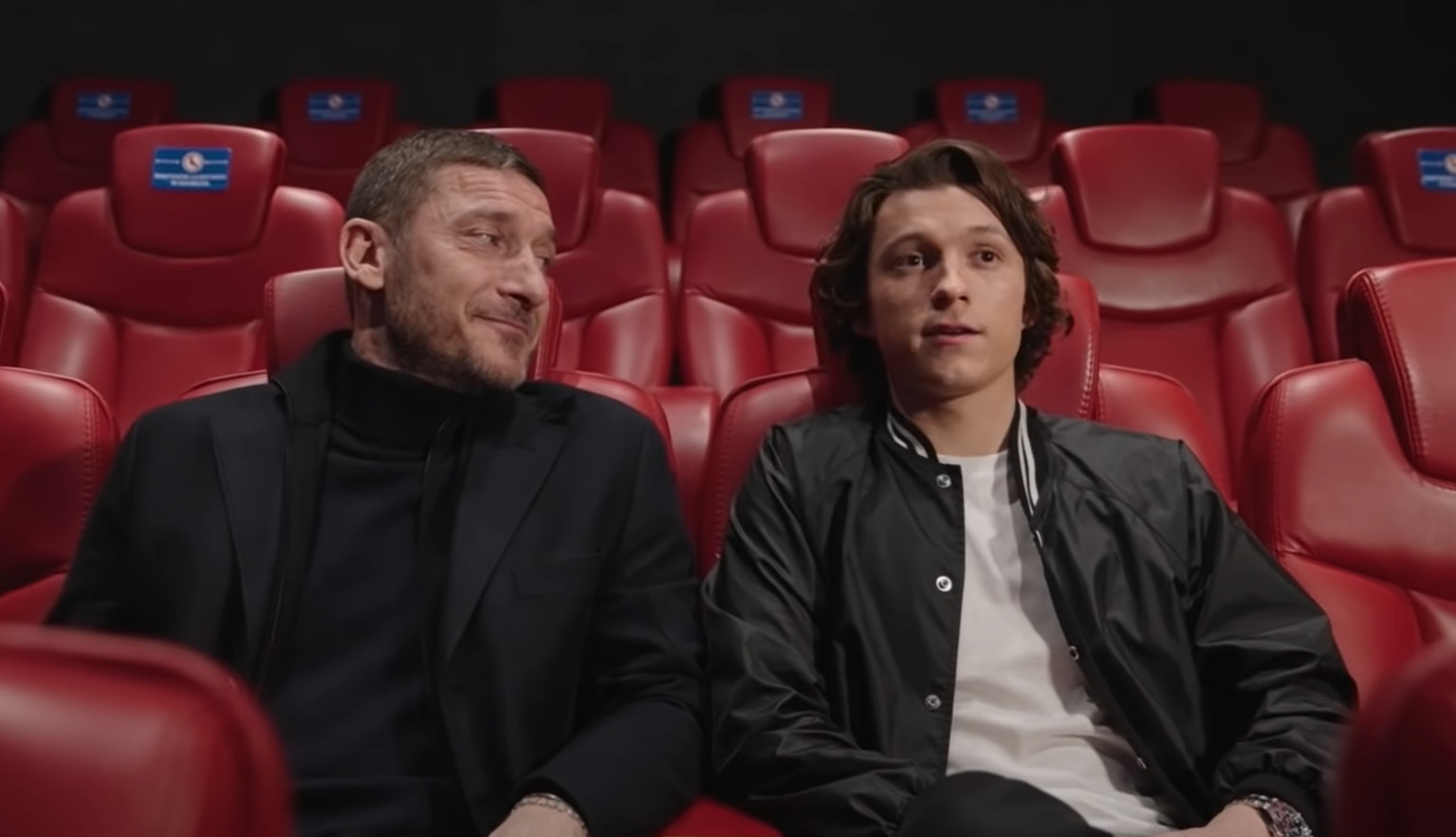 tom holland e francesco totti