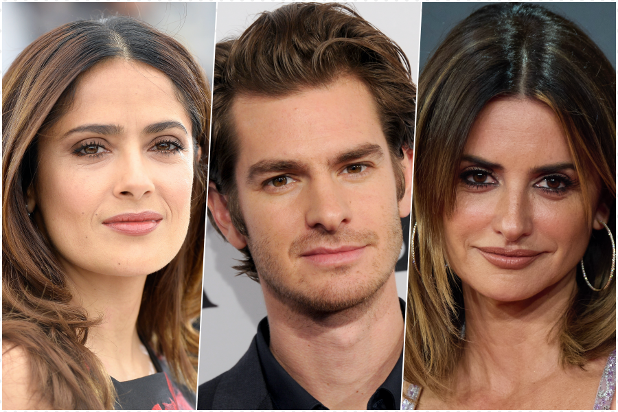 Andrew Garfield Salma Hayeke Penelope Cruz