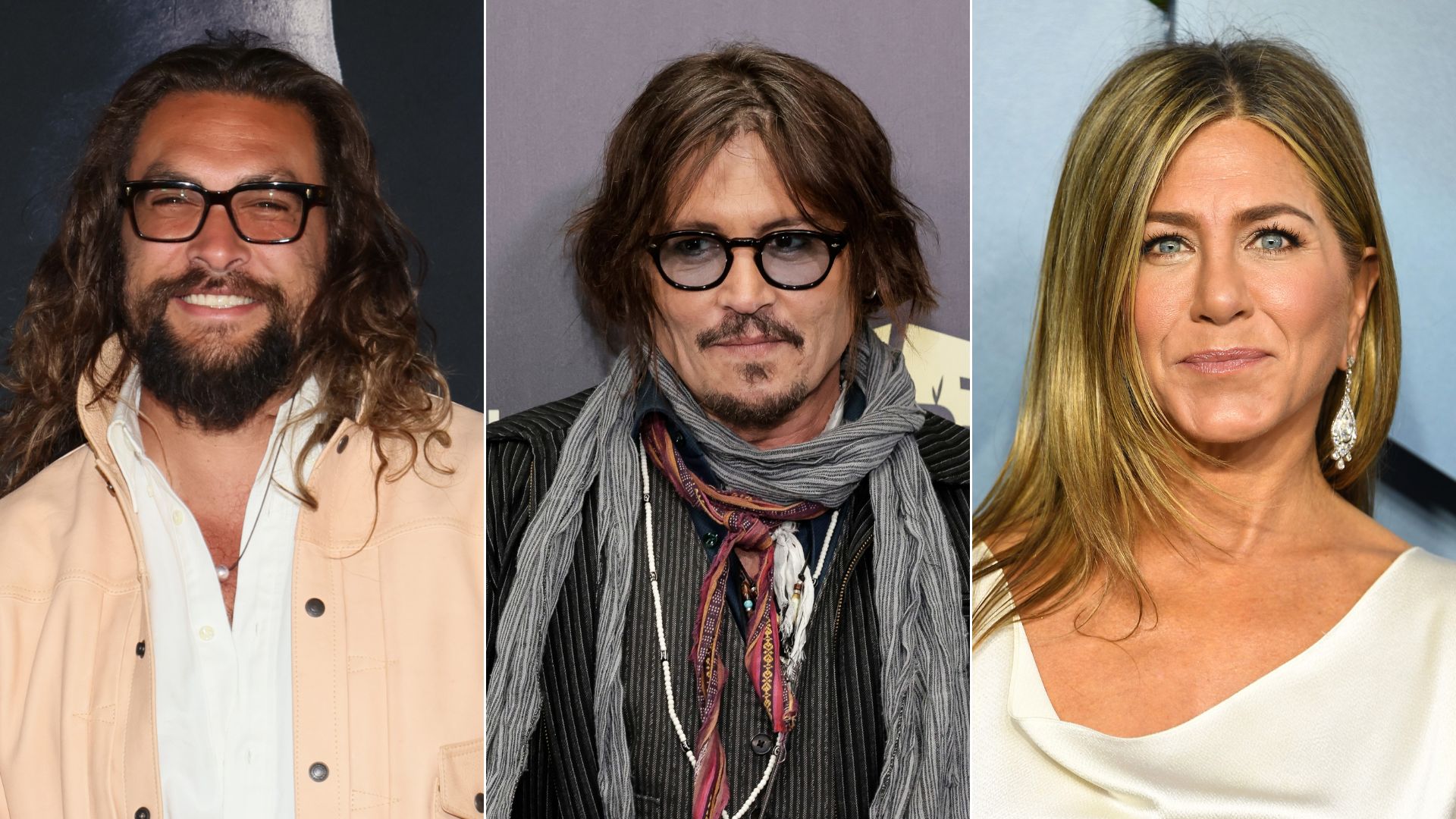 Jennifer Aniston Johnny Depp Jason Momoa