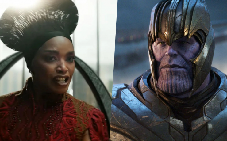 Black Panther Wakanda Forever Thanos