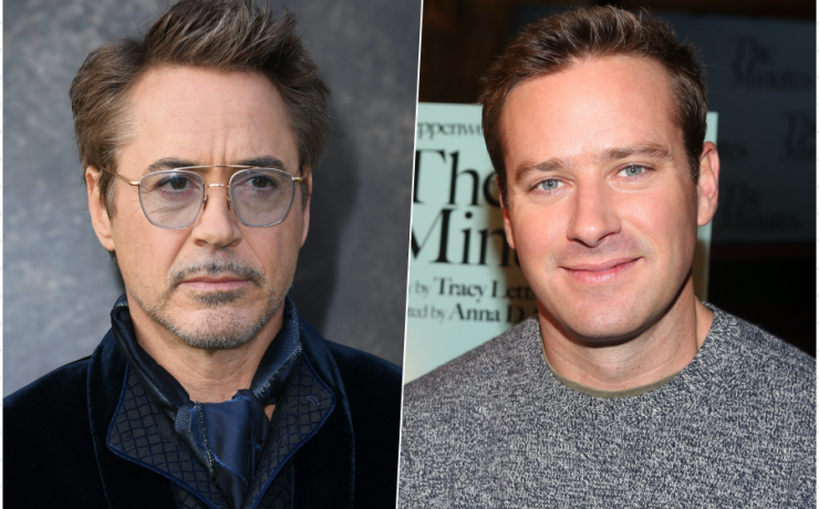 Robert Downey Jr. Armie Hammer