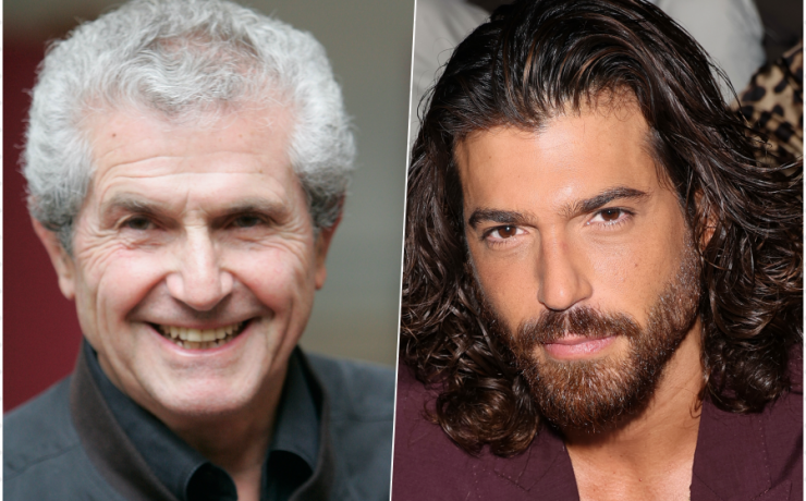 Claude Lelouch Can Yaman Filming Italy 2022