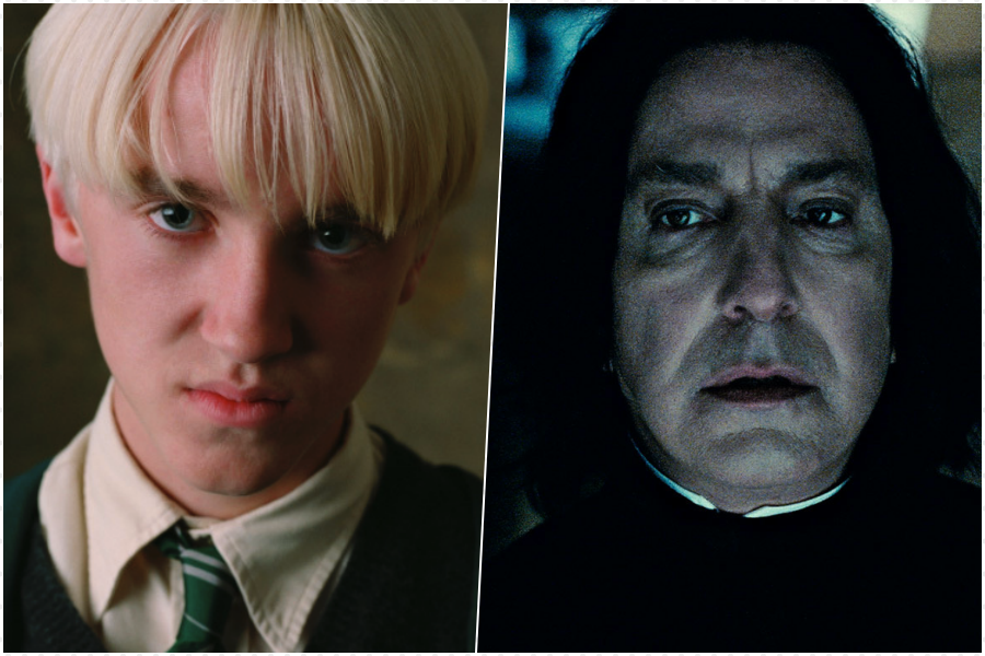 Tom Felton Alan Rickman