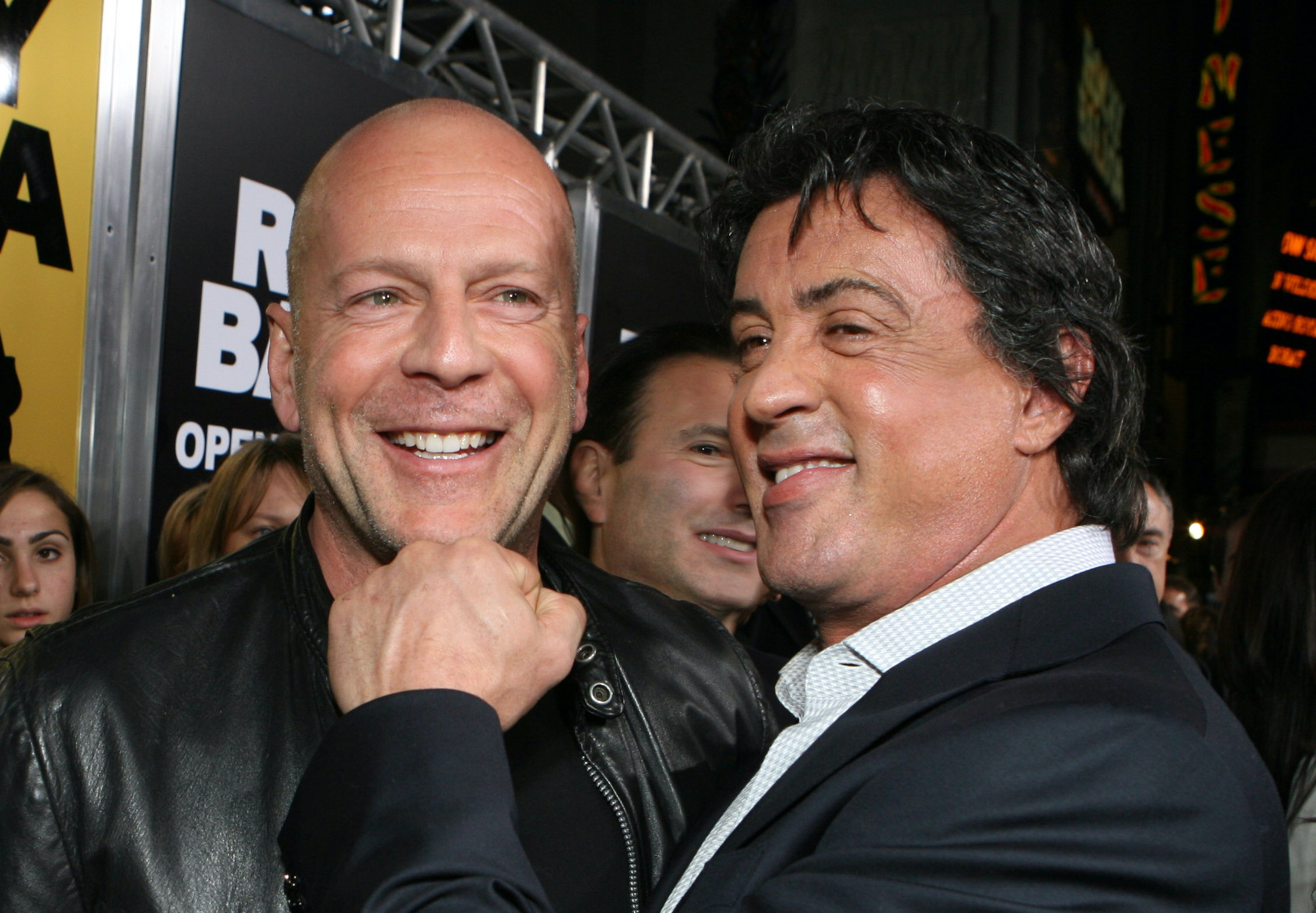 Bruce Willis Sylvester Stallone