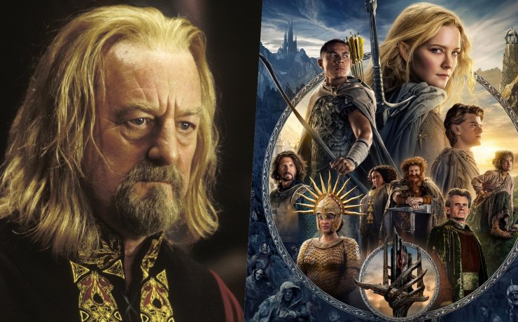 il signore degli anelli gli anelli del potere bernard hill re theoden