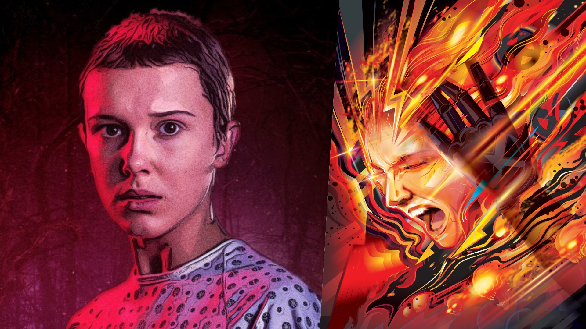 stranger things eleven fenice nera