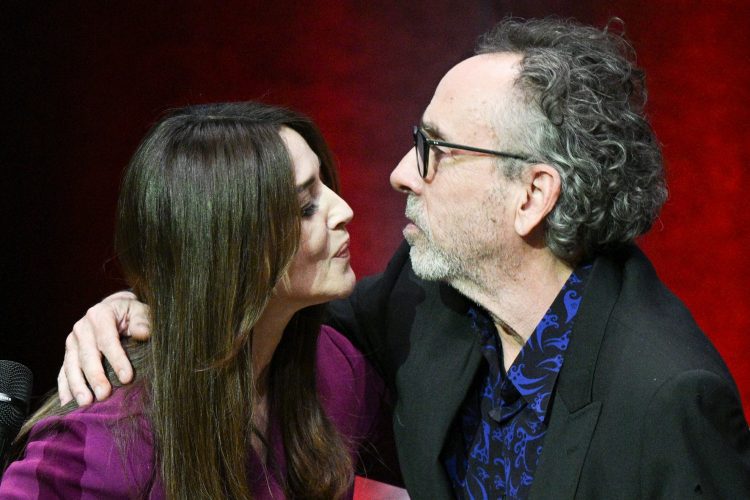 tim burton e monica bellucci