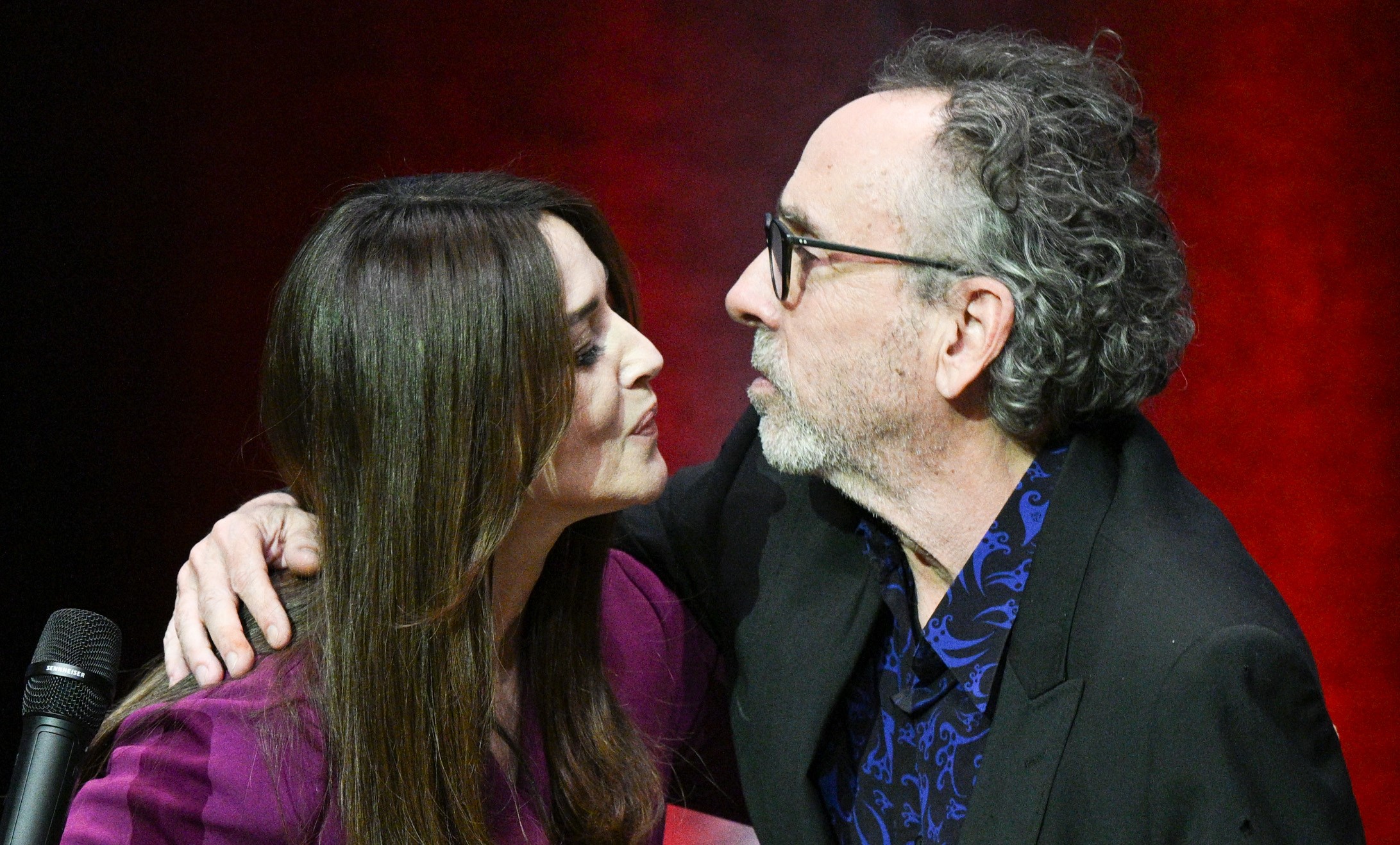 tim burton e monica bellucci