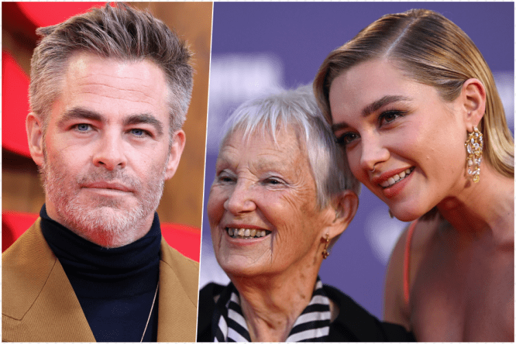 Chris Pine Florence Pugh nonna