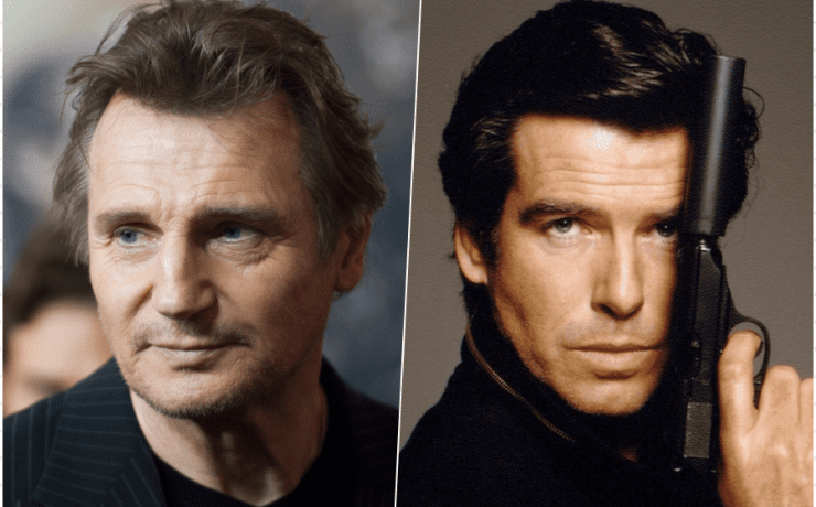 Liam Neeson Pierce Brosnan