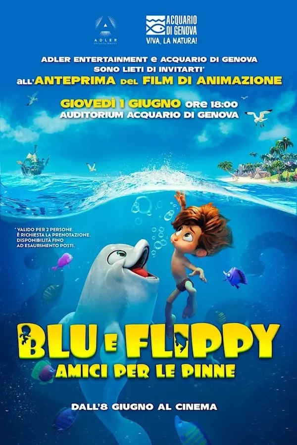 Blu e Flippy – Amici per le pinne