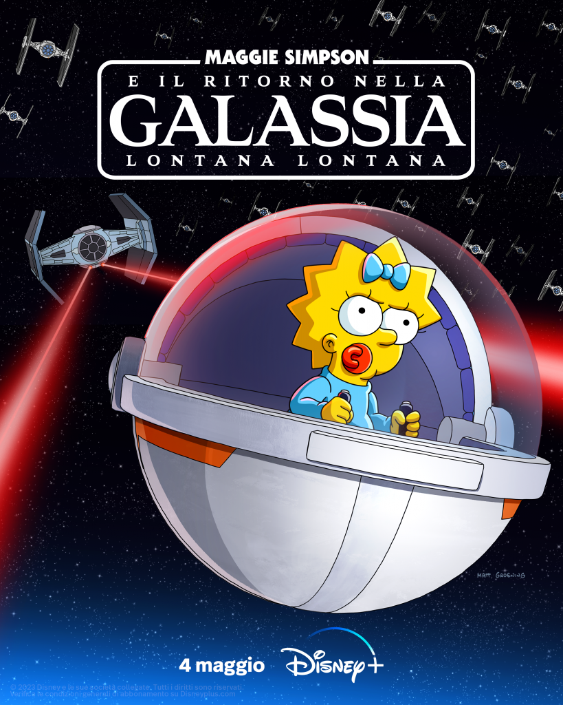 Star Wars Maggie Simpson Disney+