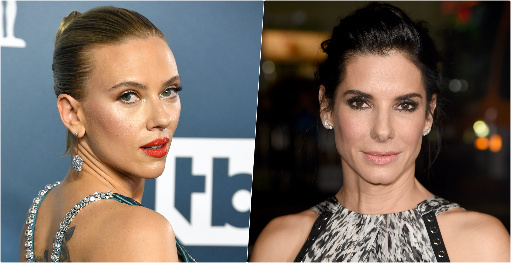 Scarlett Johansson Sandra Bullock