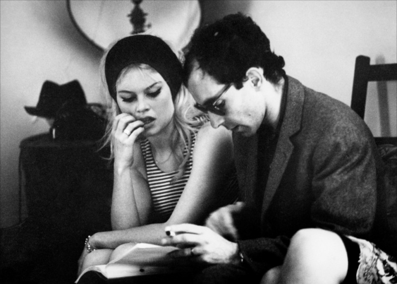 Jean-Luc Godard Brigitte Bardot Le mépris Il disprezzo