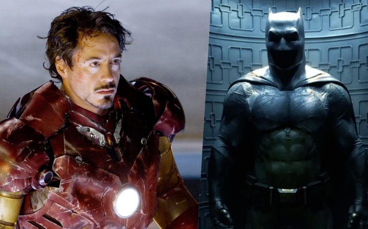 robert downey jr batman iron man